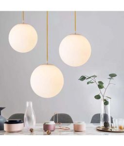 Đèn thả thủy tinh cầu LM22207