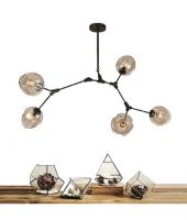 Đèn thả thủy tinh 5 bóng LM22172