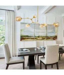 Đèn thả thủy tinh 6 bóng LM22192