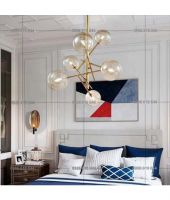 Đèn thả chùm thủy tinh 6 bóng LMS2261