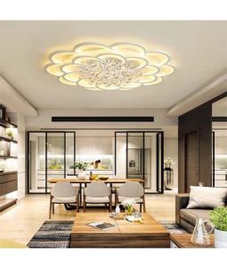 Đèn ốp trần hoa mai nhụy pha lê LMPT9010.123