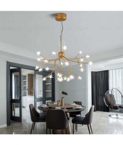 Đèn thả hoa sao thủy tinh LM22126AM