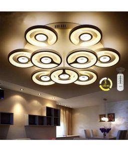 Đèn ốp trần 9 cánh hoa tròn LM22915BM