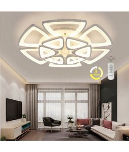 Đèn ốp trần led 12 cánh tam giác LM22918