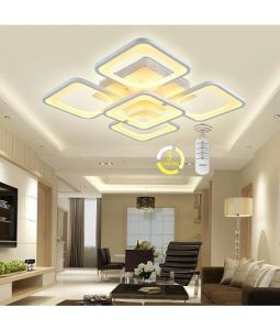 Đèn ốp trần led 5 hình vuông LM22913