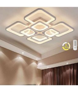 Đèn ốp trần led 8 hình vuông LM22904