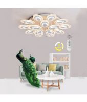 Đèn mâm ốp trần 15 cánh chim công LM22974