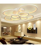 Đèn ốp trần led 8 vòng hoa nhị LM22901