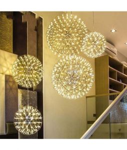 Đèn thả cầu inox led LM2217