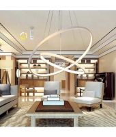 Đèn thả 2 vòng thân trắng ngoài LM22815