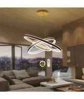 Đèn thả 3 vòng viền đen LM22898