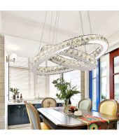 Đèn thả pha lê 2 vòng LM22809AM