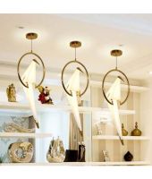 Đèn thả 1 chú chim én vòng tròn LM2184