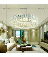 Đèn chùm vòng pha lê LM228074