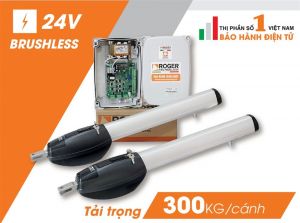 CỔNG TỰ ĐỘNG ROGER CÁNH TAY ĐÒN BE20-210