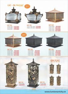 Đèn trụ, Đèn ngoài trời 125