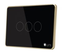 CÔNG TẮC CẢM ỨNG LUTO KÍNH PHẲNG VIỀN NHÔM