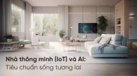 Nhà thông minh (IoT) và AI: hướng tới tiêu chuẩn sống toàn cầu