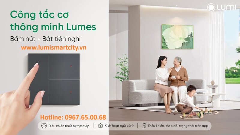 Khám Phá Công Tắc Cơ Thông Minh Lumes – Tối Ưu Hóa Không Gian Sống Hiện Đại
